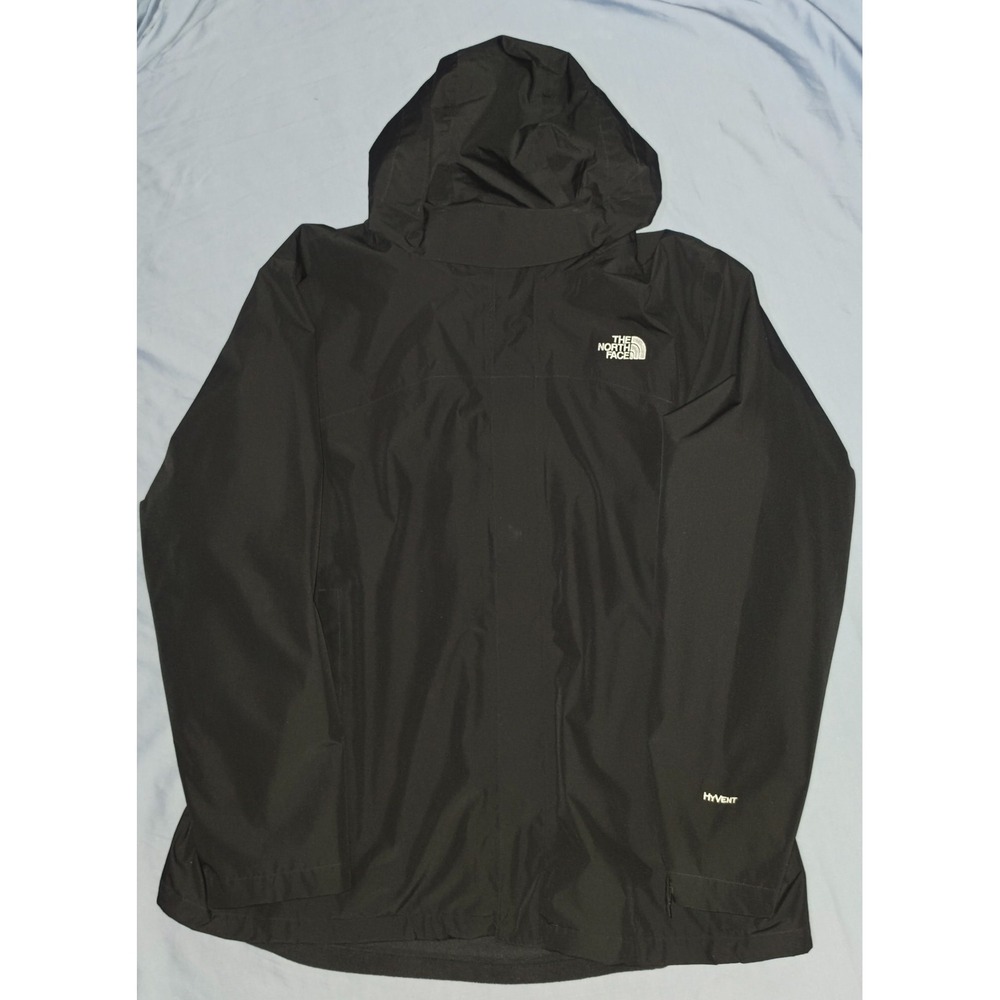 The North Face Anden Triclimate 3-in-1 Jacket Mens 2XL Black HyVent Hooded NWT‎